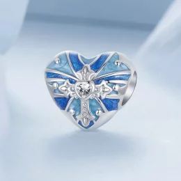 Charms w kształcie krzyża w stylu PANDORA - BSC1024