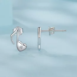 Kolczyki PANDORA Style Heart Music Note - SCE1805