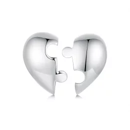 Kolczyki PANDORA Style Heart puzzle - SCE1770