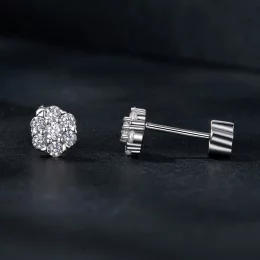 Kolczyki PANDORA Style Moissanite (z jednym certyfikatem) - MSE059