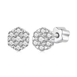 Kolczyki PANDORA Style Moissanite (z jednym certyfikatem) - MSE059