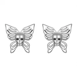 Kolczyki PANDORA Style Skull Butterfly - SCE1798