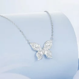 Naszyjnik PANDORA Style Rose Butterfly - BSN396