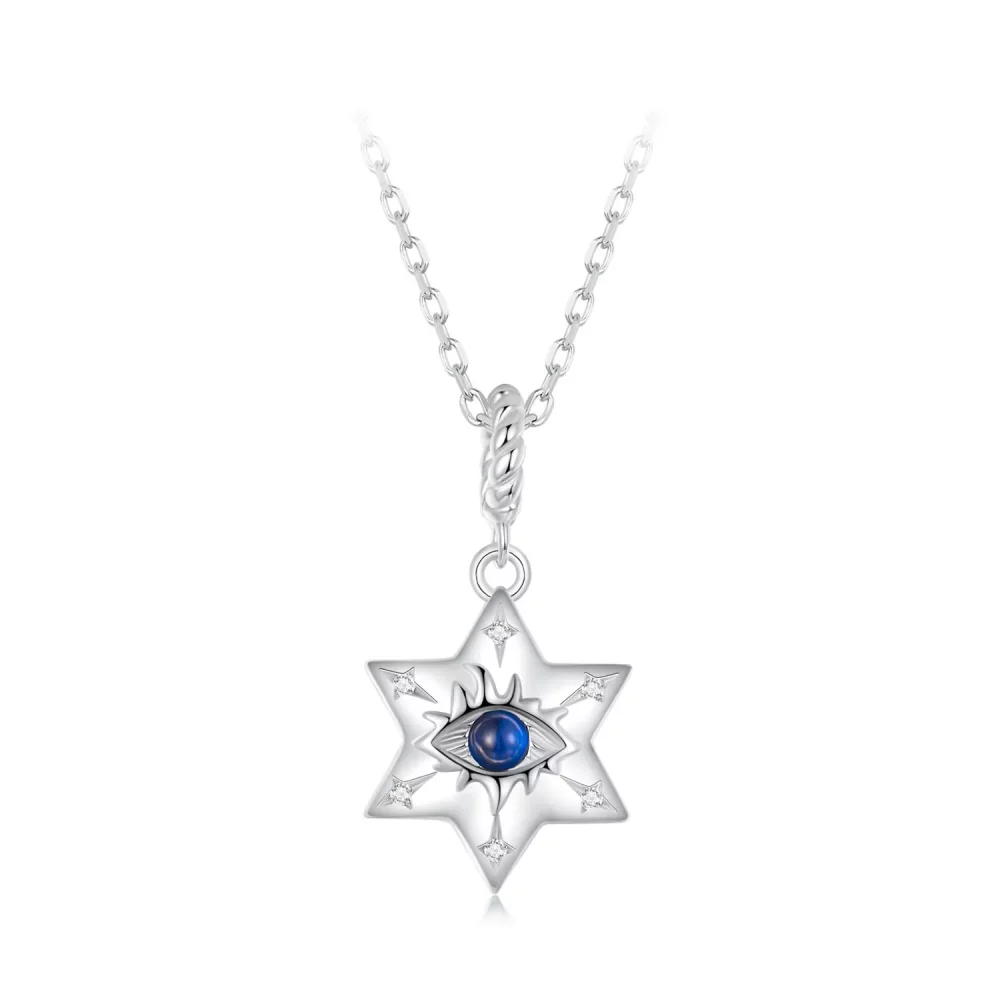 Naszyjnik PANDORA Style Starburst Demon Eye - BSN397