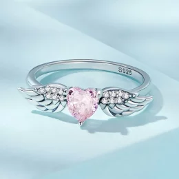 Pierścionek PANDORA Style Heart Wings - SCR874