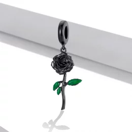 Wisiorek PANDORA Style Black Rose - BSC584