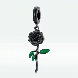 Wisiorek PANDORA Style Black Rose - BSC584