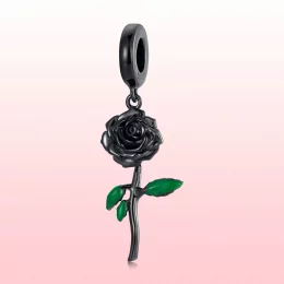 Wisiorek PANDORA Style Black Rose - BSC584