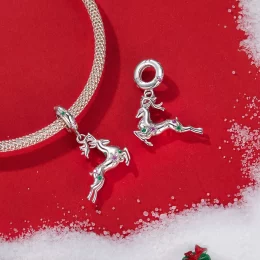 Wisiorek PANDORA Style Christmas Elk - BSC1066