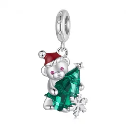 Zawieszka Pandora Style Christmas Bear - BSC1065