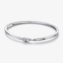 Bransoletka Pandora Infinite Lab-grown Diamond Bangle 0,15 karata srebro próby 925 - 592065C01