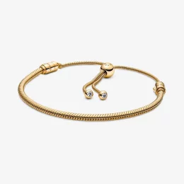 Bransoletka Pandora Moments Snake Chain Slider - 569652C01