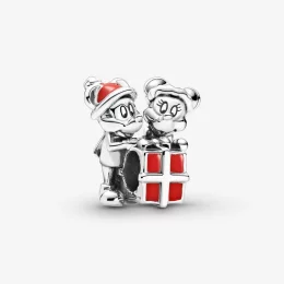 Charms Pandora Myszka Miki i Minnie Disneya z prezentem - 799194C01