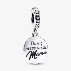 Charms-Zawieszka Pandora Mama z miejscem na grawer - 793204C01