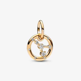 Charms-Zawieszka Pandora ze znakiem zodiaku Rak - 762708C01