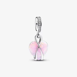 Opalizujący charms-Zawieszka Pandora Serce mamy - 793202C01