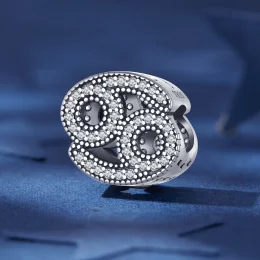 Charm w stylu Pandora z Szczęśliwym Znakiem Zodiaku Raka - SCC2516-4