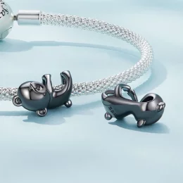 Pandora Styl Mały Uroczy Miś Charm - SCC2508