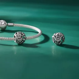 Pandora-Styl Szczęśliwy Charm Wspornik - SCC2525