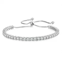 Pandora Style Fine Moissanite Bracelet - MSB005