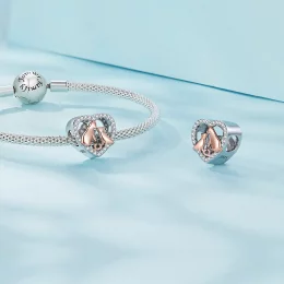 Pandora Style Pocałuj Kotka Charm - SCC2517