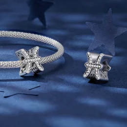 Pandora Style Szczęśliwy Zodiakalny Charm Ryby - SCC2516-11