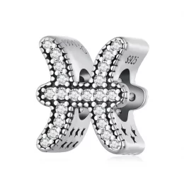 Pandora Style Szczęśliwy Zodiakalny Charm Ryby - SCC2516-11