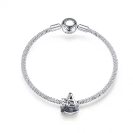 Bransoletka Bangle Typu Pandora Litera A - SCB829