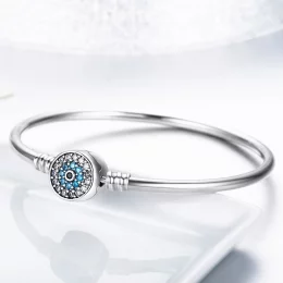 Bransoletka Bangle Typu Pandora Oko strażnika - SCB012