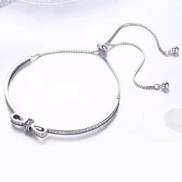 Bransoletka Bangle Typu Pandora słodki łuk - SCB108