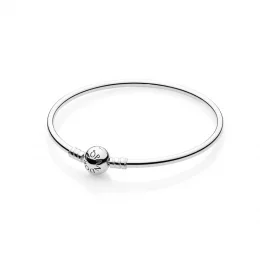 Bransoletki Srebrne Sztywne bangle Moments - Pandora PL