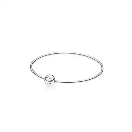 Srebrna bransoletka bangle ESSENCE - Pandora PL