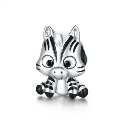 Charms Typu Pandora Animowana zebra - BSC387