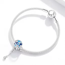 Charms Typu Pandora Błękitna planeta - BSC365