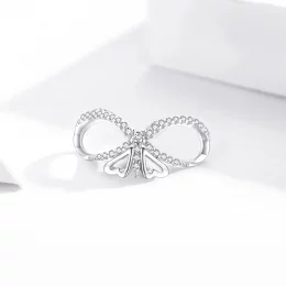 Charms Typu Pandora Błyszczący motyl - BSC469