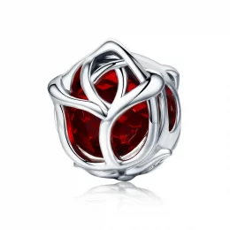 Charms Typu Pandora Czerwone róże - SCC568