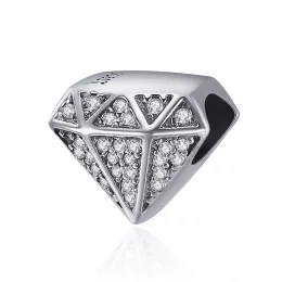 Charms Typu Pandora Diamentowa Miłość - SCC397