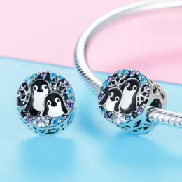 Charms Typu Pandora Dom Pingwina - SCC992