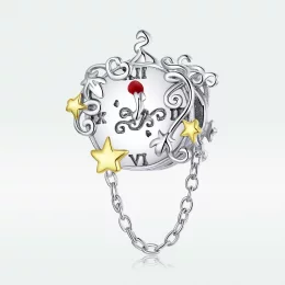 Charms Typu Pandora Dwutonową Magiczny zegar - BSC406