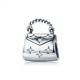 Charms Typu Pandora Elegancka torba na zakupy - SCC607