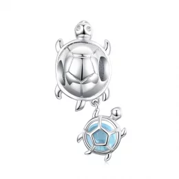 Charms Typu Pandora Figlarny żółw - BSC332