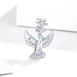 Charms Typu Pandora Gołębica Pokoju - BSC295