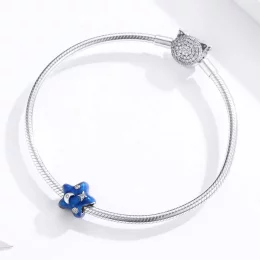 Charms Typu Pandora Gwiaździste niebo w blasku księżyca - BSC178