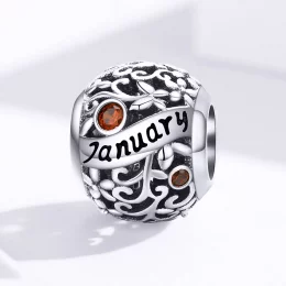 Charms Typu Pandora Kamień narodzin w styczniu - SCC1385-1