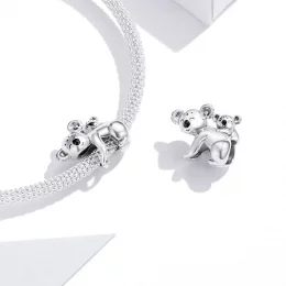 Charms Typu Pandora Koala z dzieckiem - BSC260