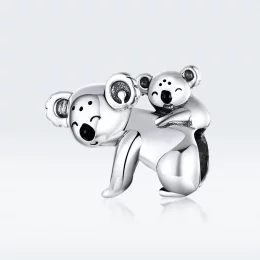 Charms Typu Pandora Koala z dzieckiem - BSC260