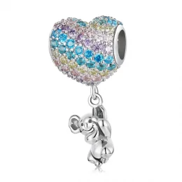 Charms Typu Pandora Kochaj Balonową Koalę - SCC2116