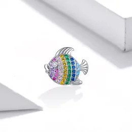 Charms Typu Pandora Kolorowe Ryby - SCC1803