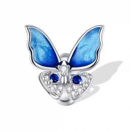 Charms Typu Pandora Kolorowy motyl - BSC405