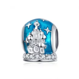 Charms Typu Pandora Kryształowy Zamek - SCC1225